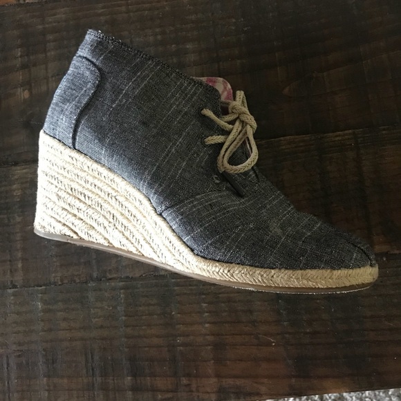 TOMS wedge booties - Picture 5 of 8